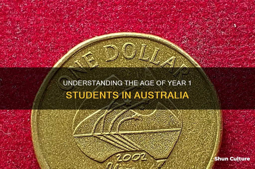 how old are year 1 students in australia