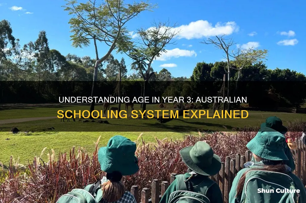 how old are you in year 3 australia