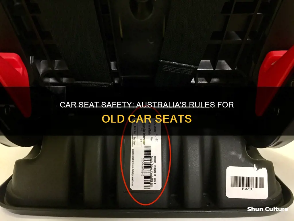 how old car seat australia