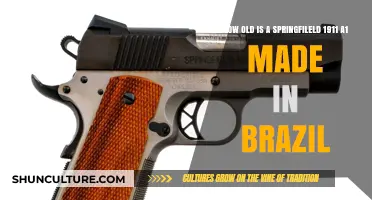 Springfield 1911 A1 Brazilian Model: Age and History Explained