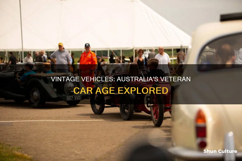 how old is a veteran car in australia