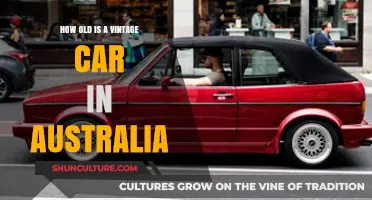 Vintage Cars in Australia: Defining an Era
