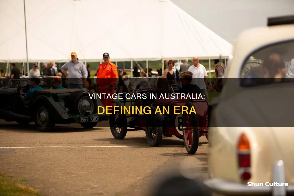 how old is a vintage car in australia