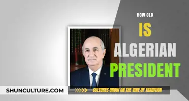 Discovering the Age of Algeria's Current President: A Quick Insight
