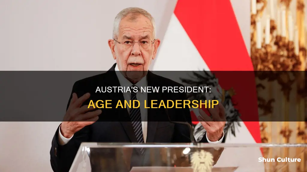 how old is austria new president