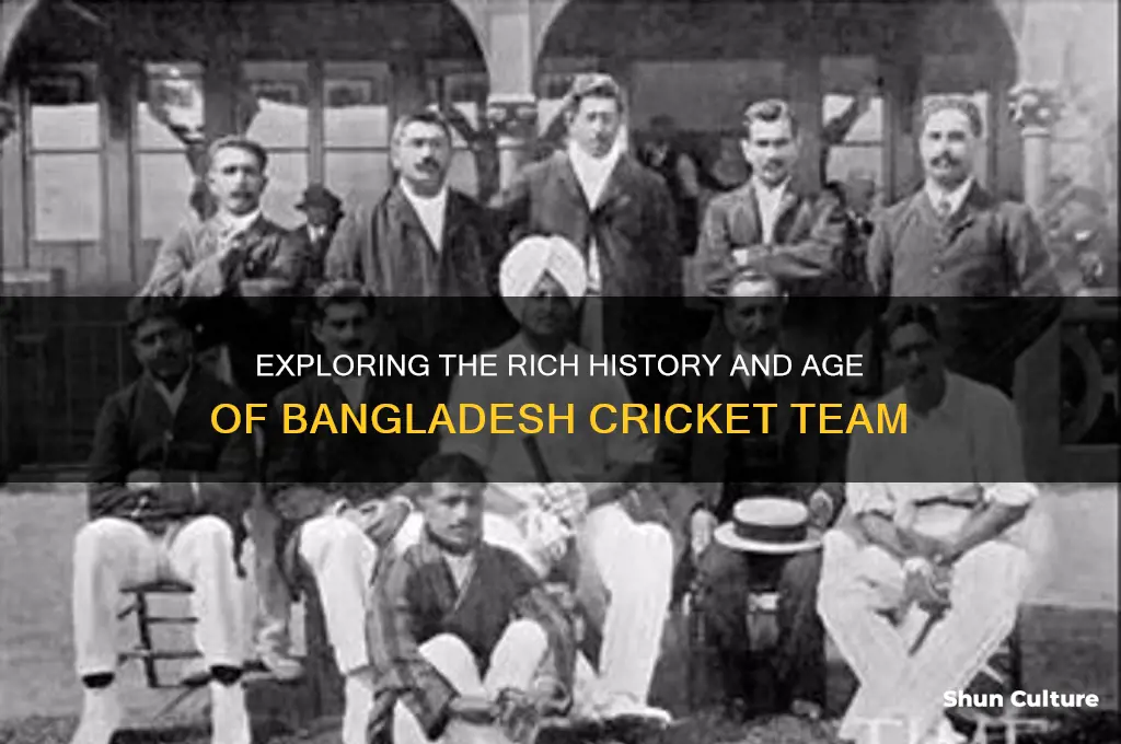 how old is bangladesh cricket team