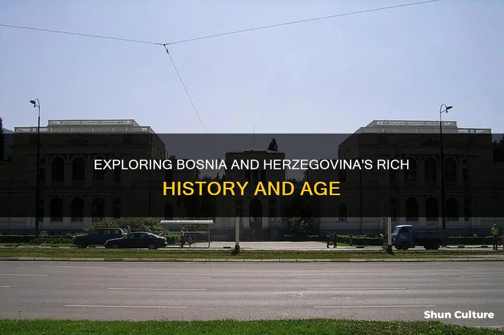 how old is bosnia and herzegovina