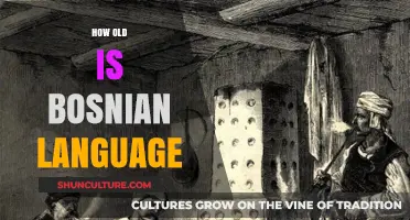 Unveiling the Rich History and Age of the Bosnian Language