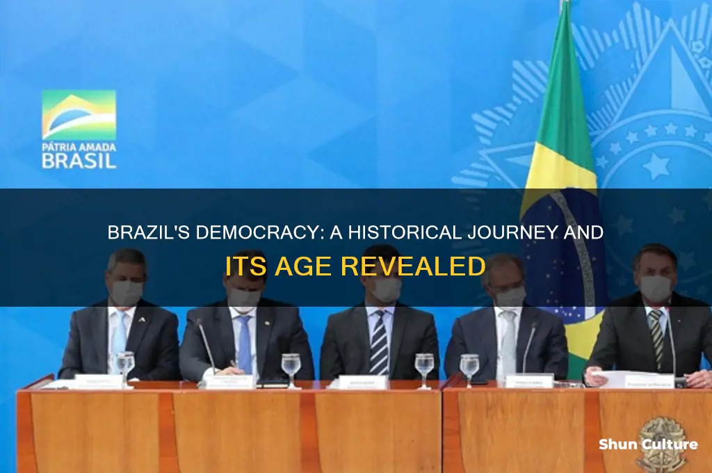 how old is brazils democracy