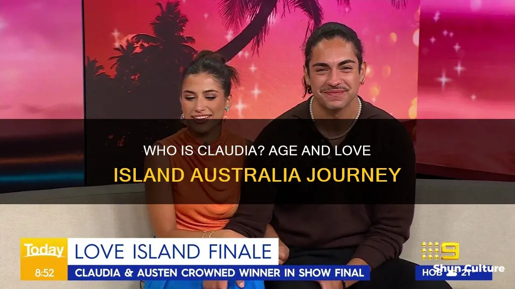 how old is claudia love island australia