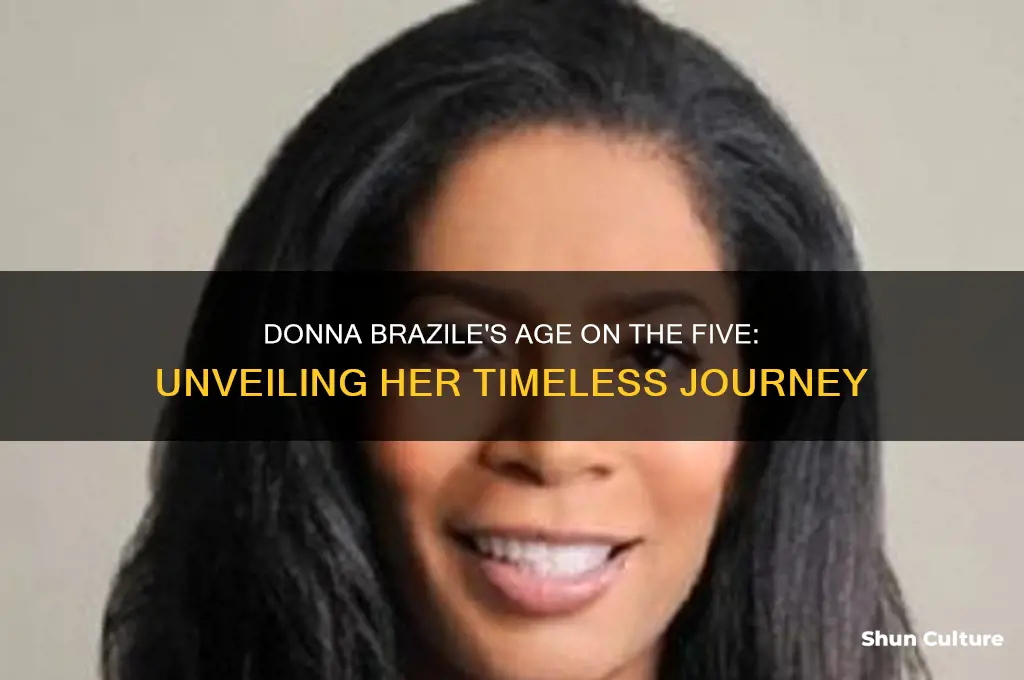 how old is donna brazile on the five