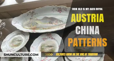 Unveiling the Age of Your Royal Austria China Patterns