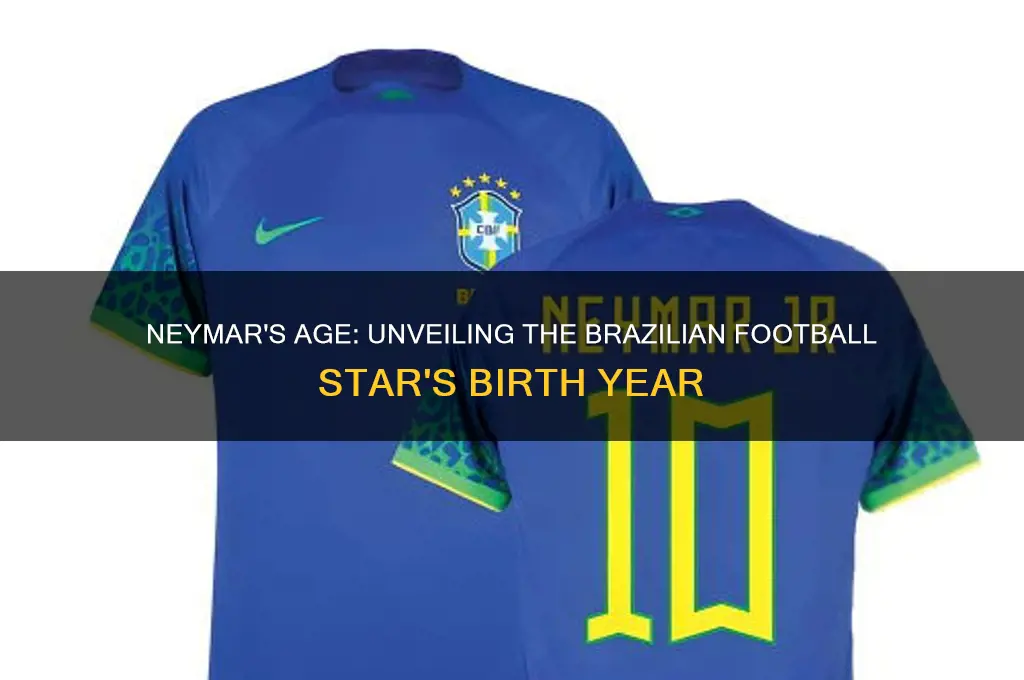 how old is neymar from brazil