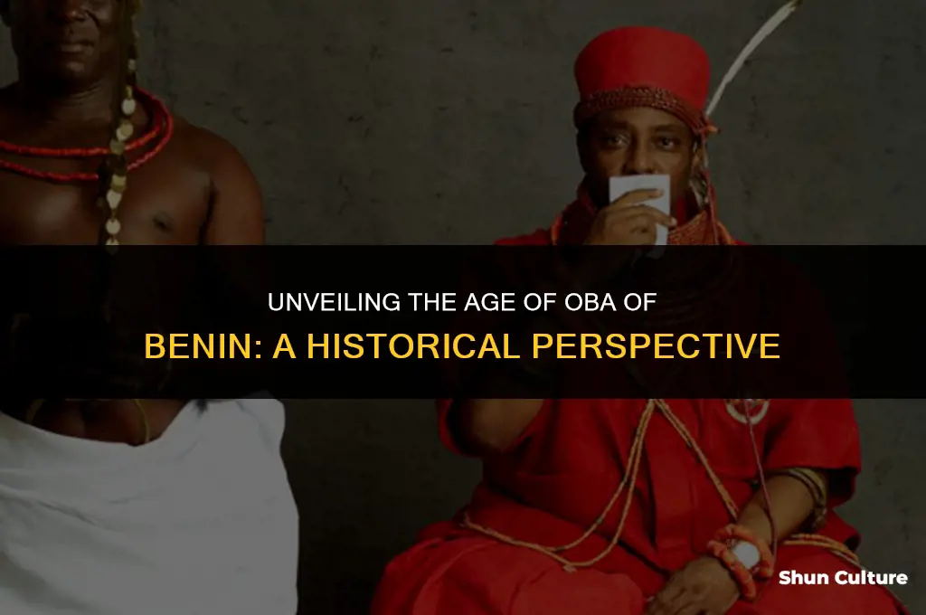 how old is oba of benin