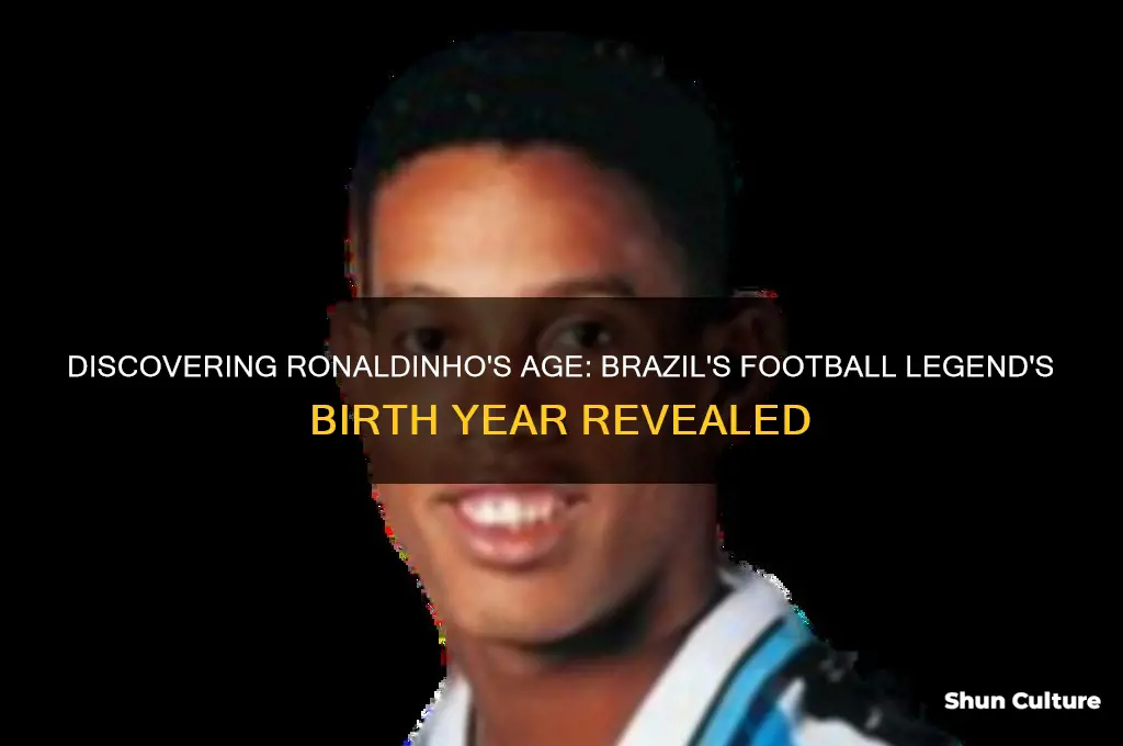 how old is ronaldinho from brazil