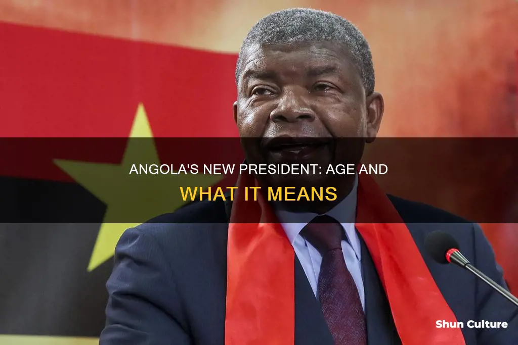 how old is the new president of angola