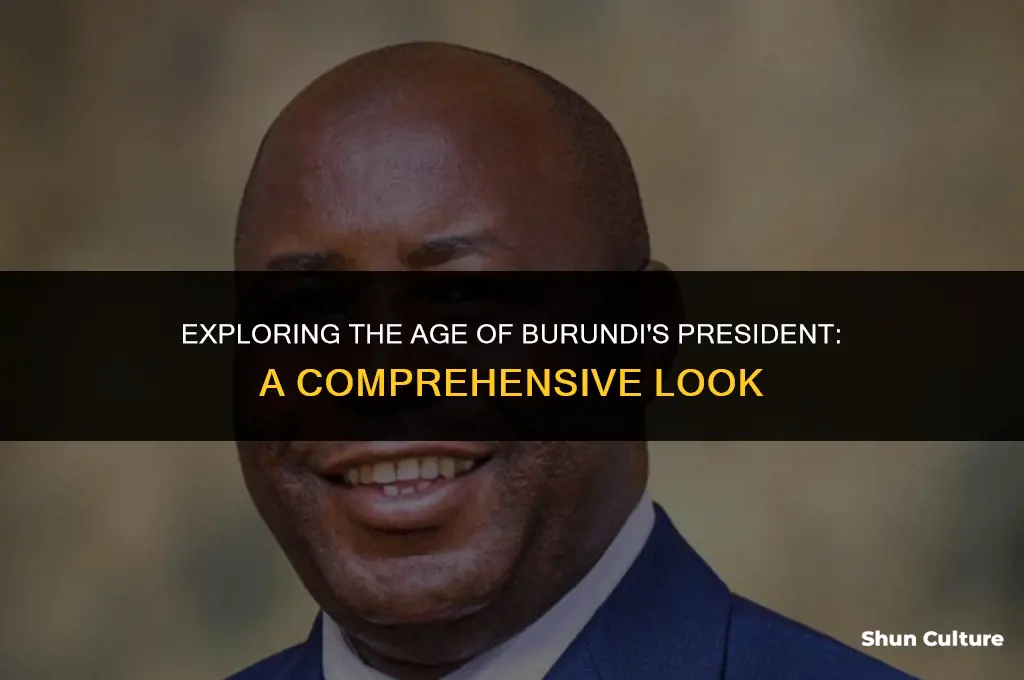 how old is the president of burundi