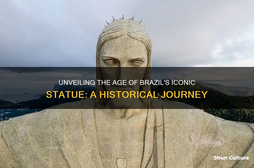 how old is the statue in brazil