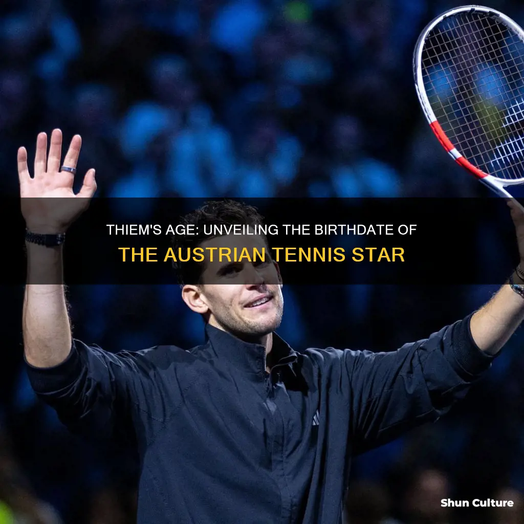 how old is thiem from austria