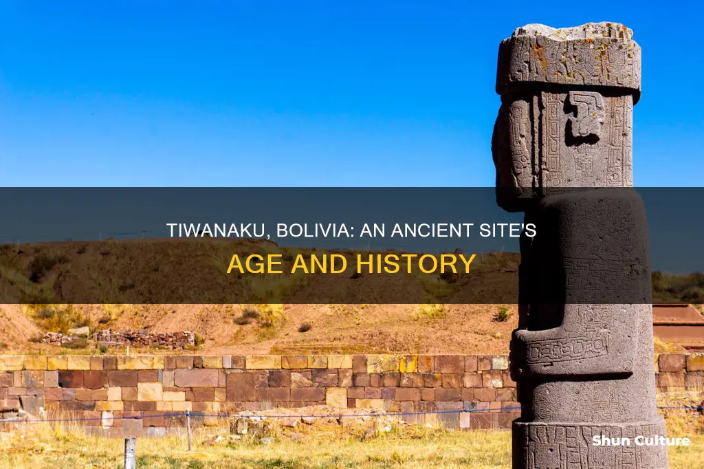 how old is tiatunaku bolivia