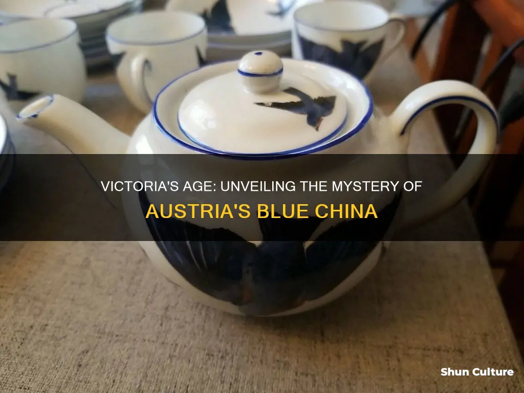 how old is victoria austria blue china