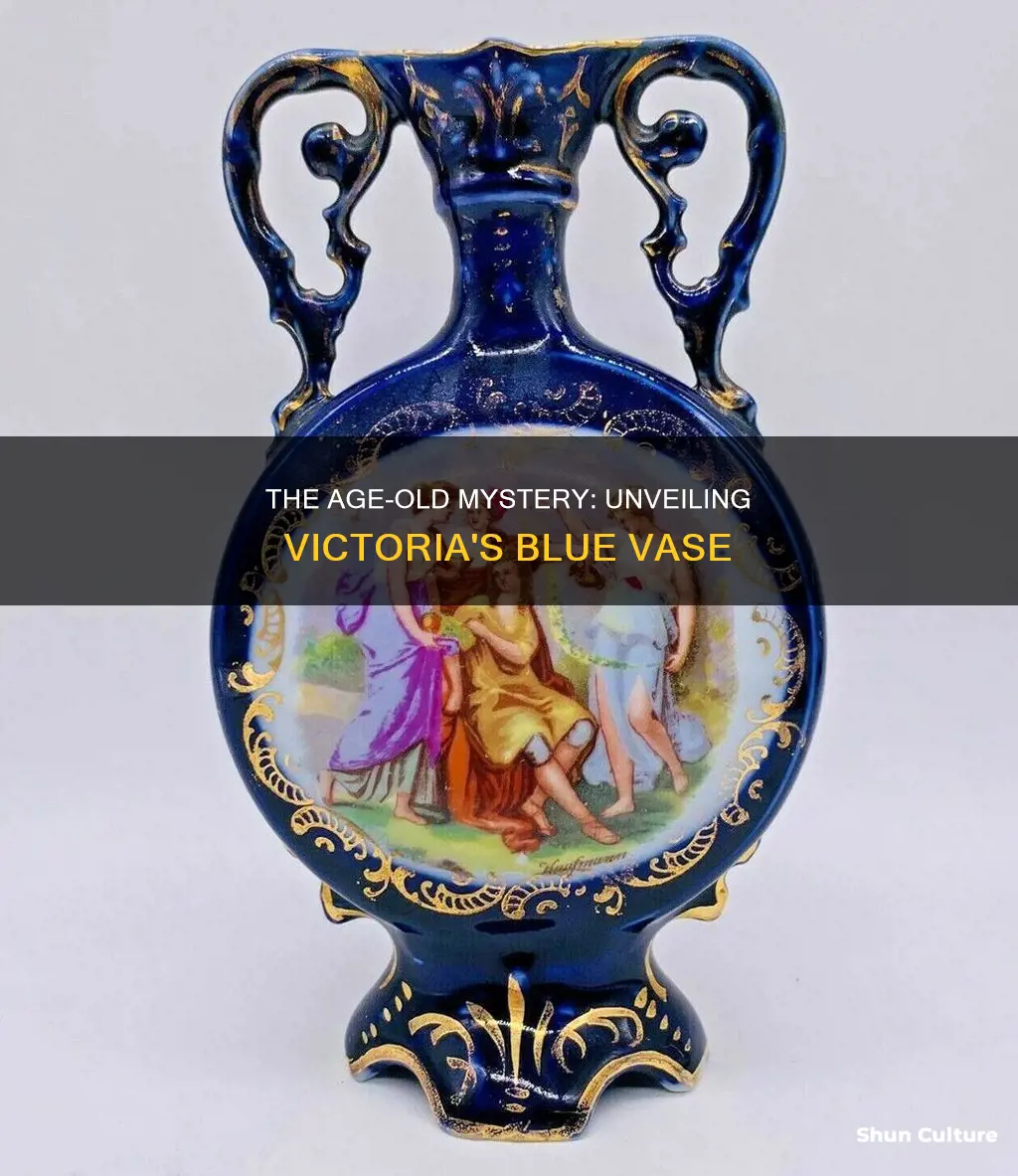 how old is victoria austria blue vase