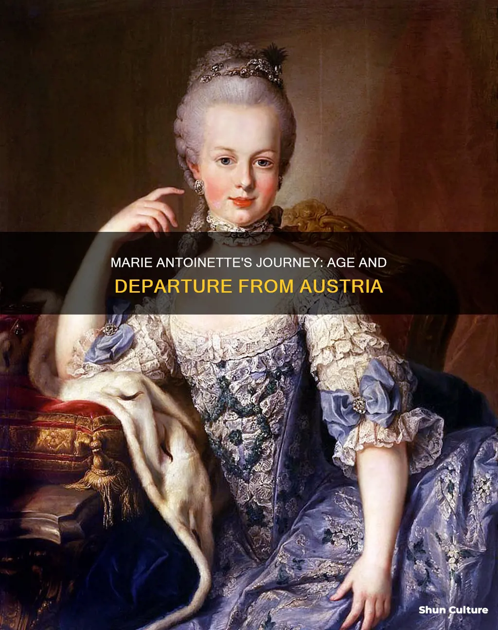 how old was marie antoinette when she left austria