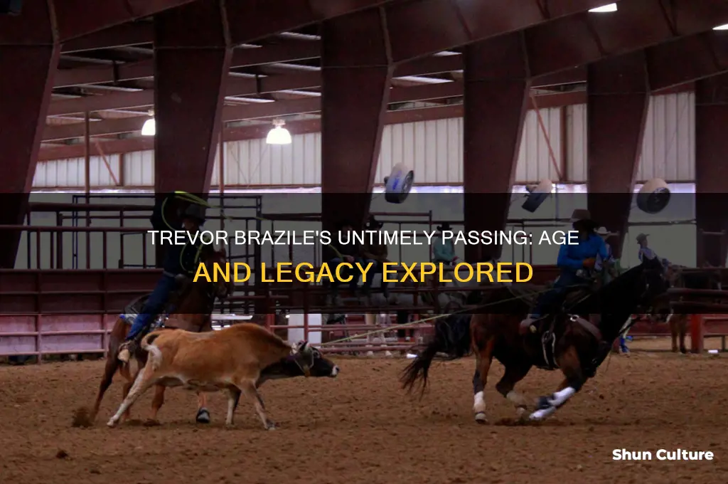 how old was trevor brazile when he died