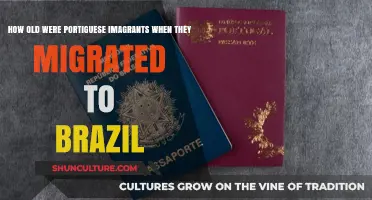 Ages of Portuguese Immigrants During Brazil's Colonial Migration Wave