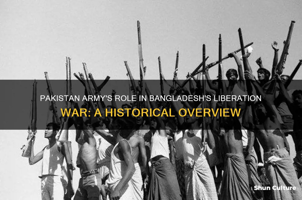 how pakistan army to bangladesh