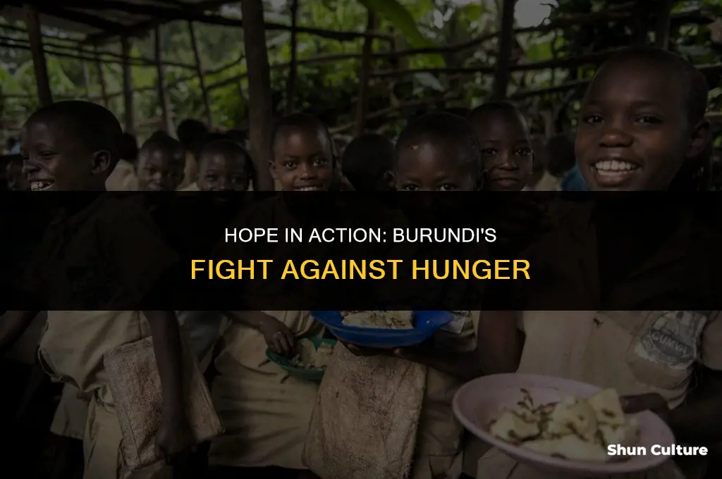 how people are helping the hunger in burundi