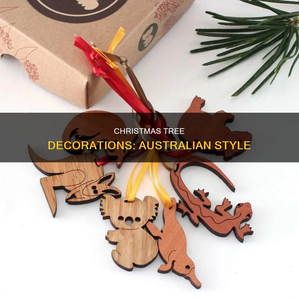 how people decorate a christmas tree in australia