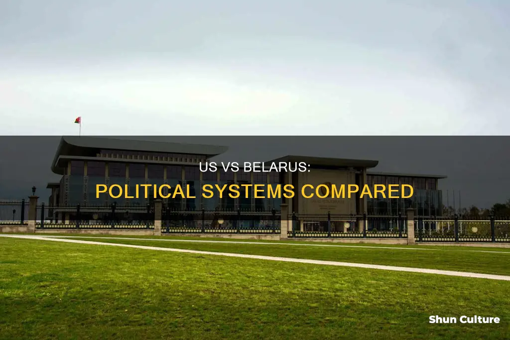 how political system is different between us and belarus