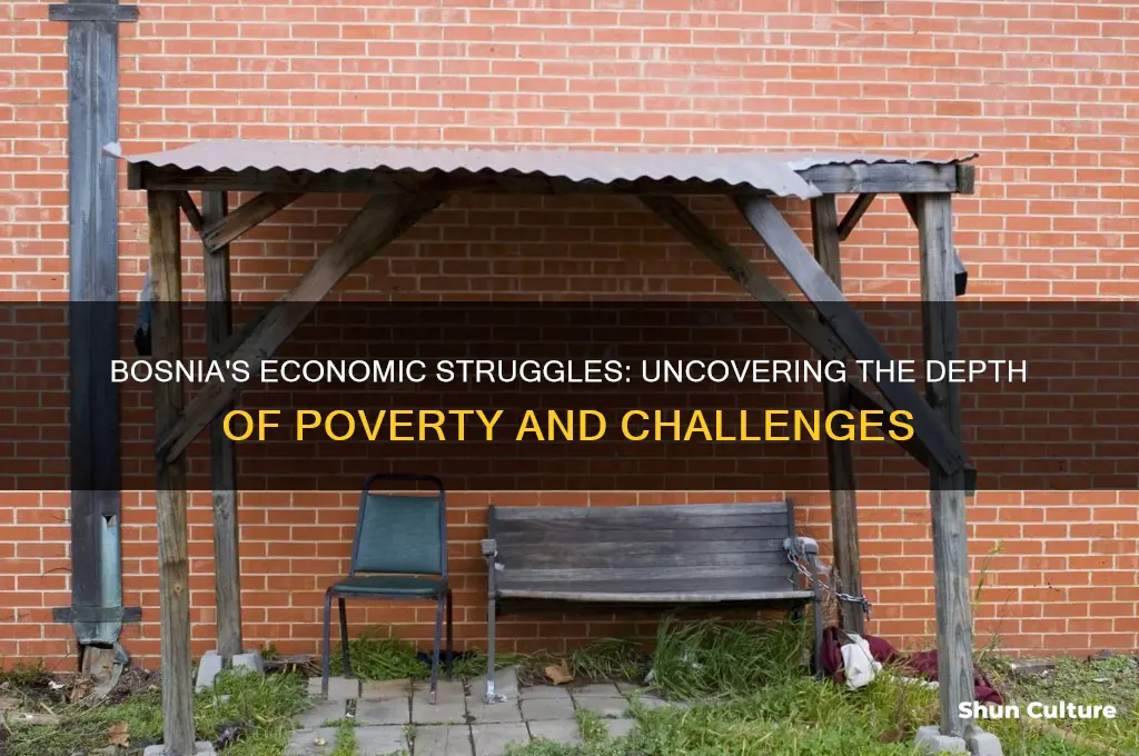how poor is bosnia