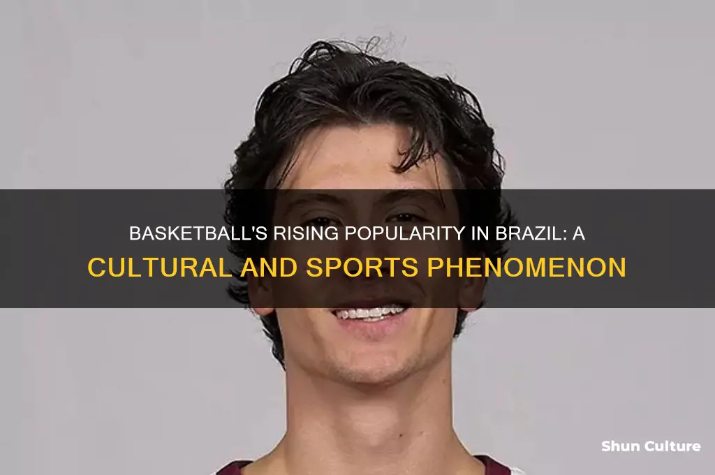 how popular is basketball in brazil
