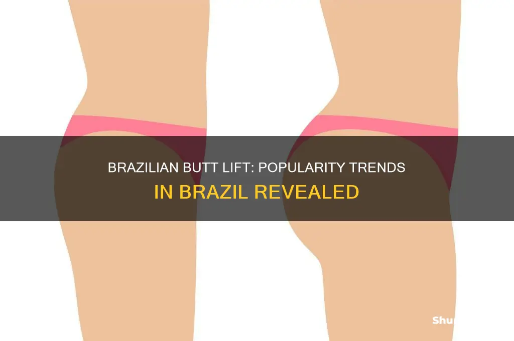 how popular is brazilian butt lift in brazil