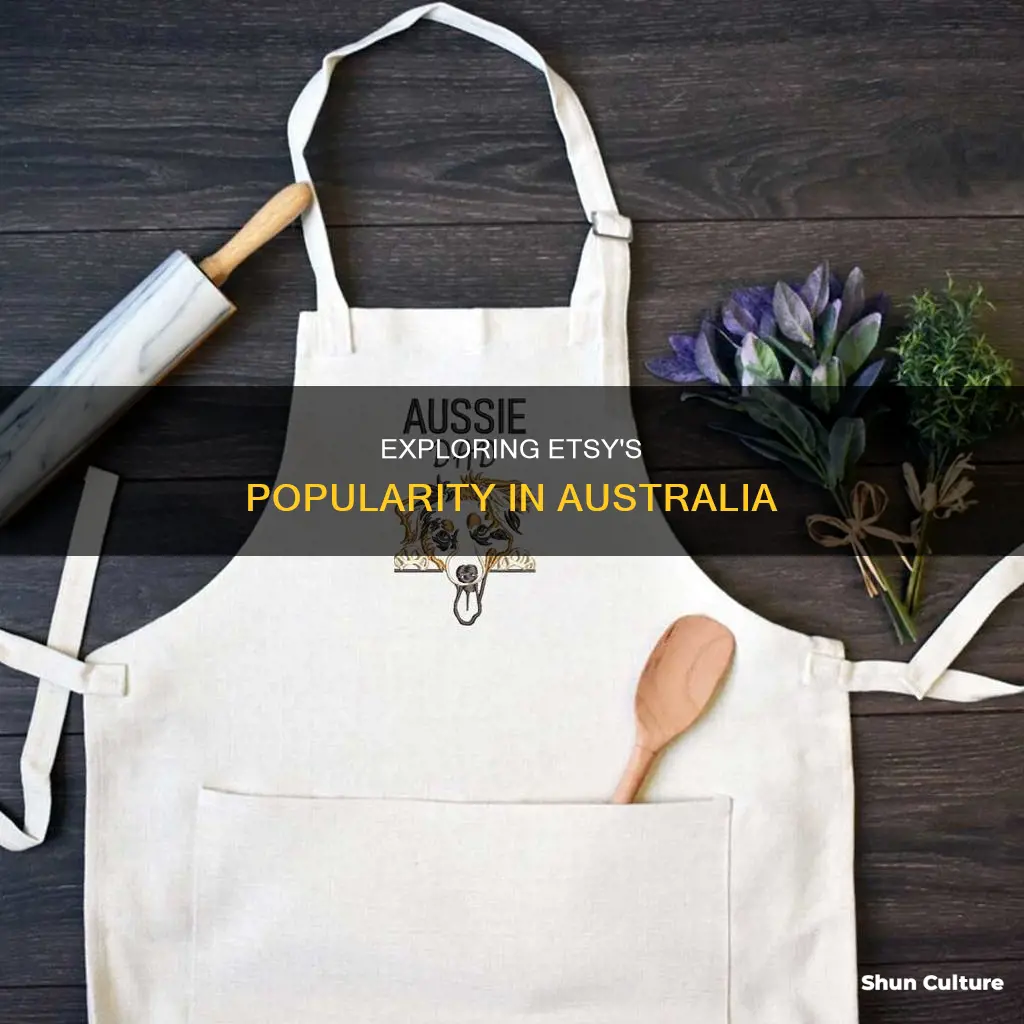 how popular is etsy in australia