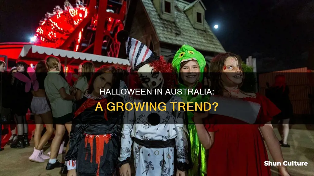 how popular is halloween in australia