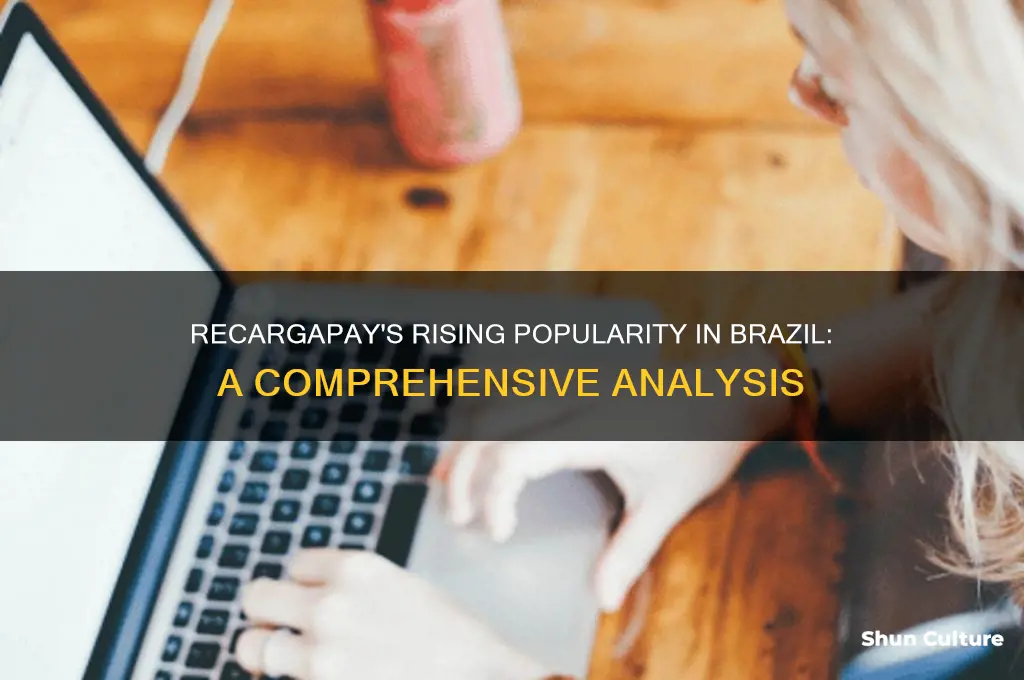 how popular is recargapay in brazil