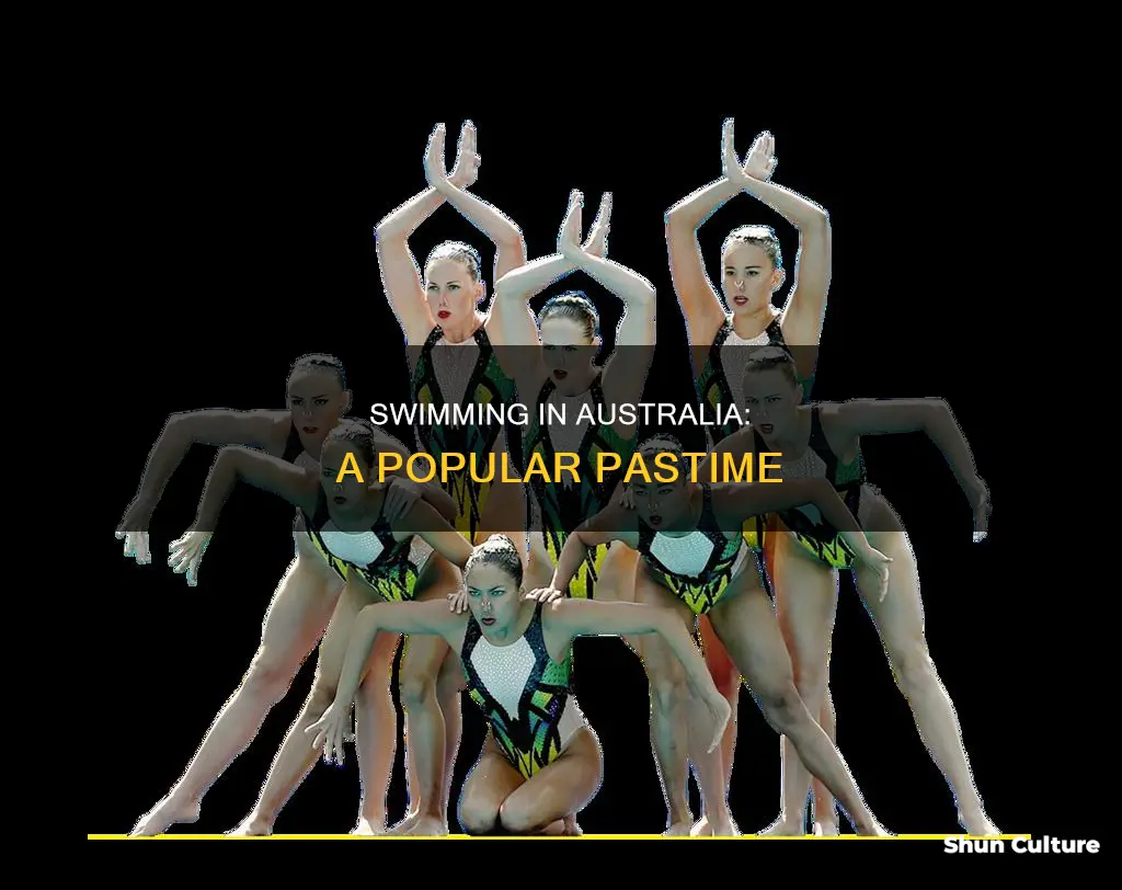 how popular is swimming in australia