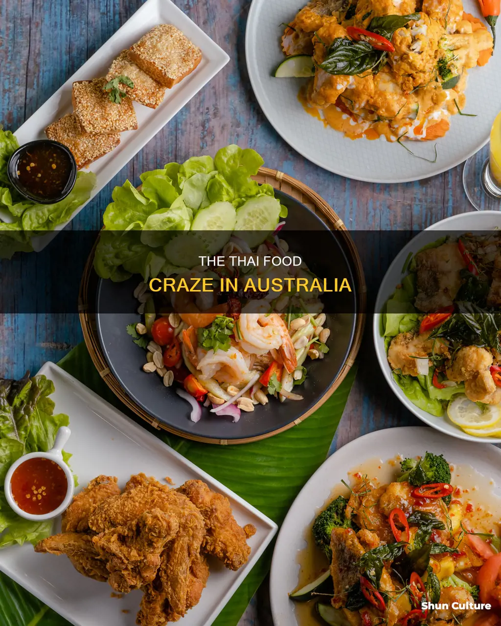 how popular is thai food in australia