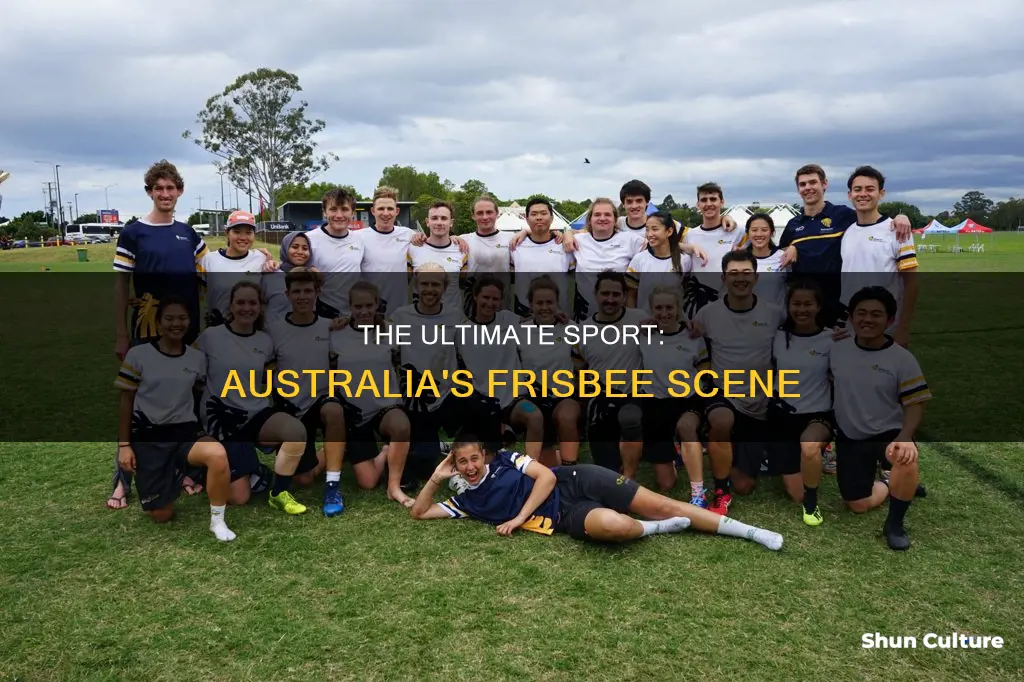 how popular is ultimate frisbee in australia