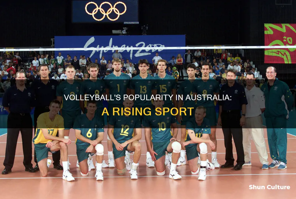 how popular is volleyball in australia