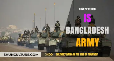 Bangladesh Army's Strength: Analyzing Its Military Power and Capabilities