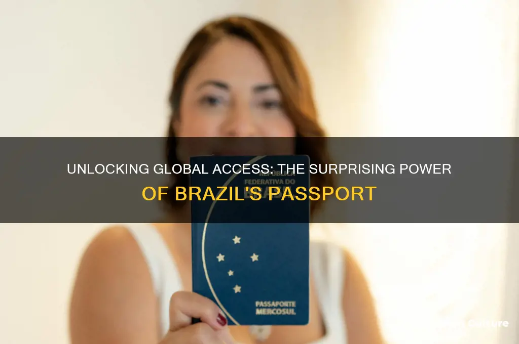 how powerful is brazil passport