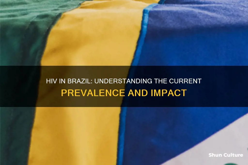how prevalent is hiv in brazil