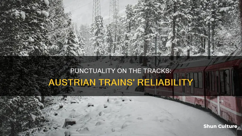 how punctual are austrian trains