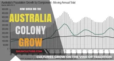 The Rapid Growth of Australia's Colony