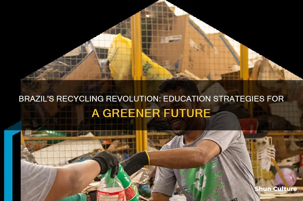 how recycling education works in brazil