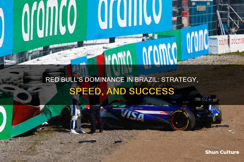 how red bull were strong in brazil